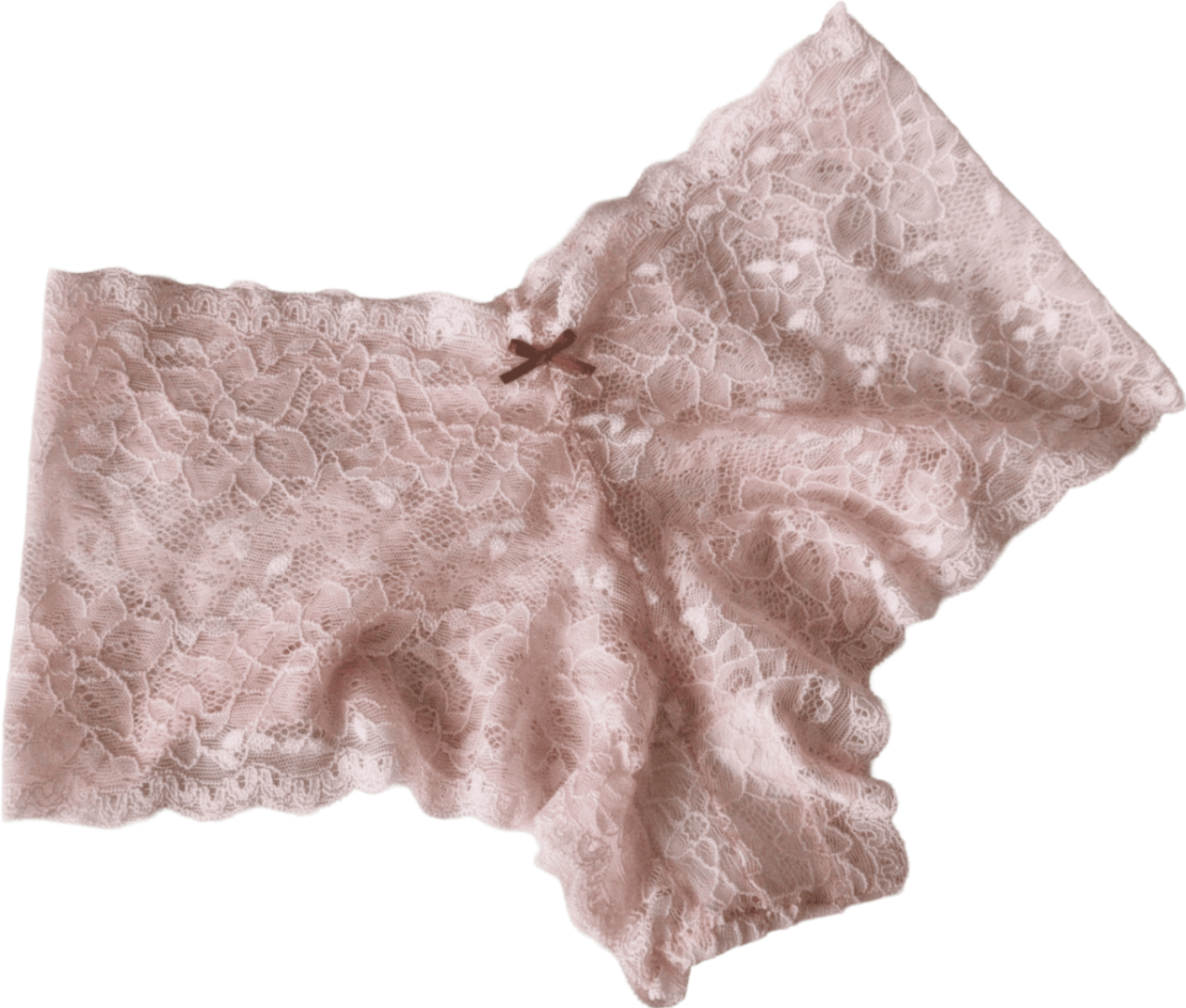 Culotte de encaje rosa